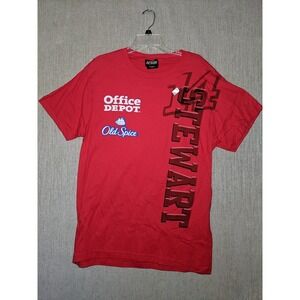 Chase Authentics Nascar Men's T Shirt Red Large Cotton Tony Stewart Old Spice